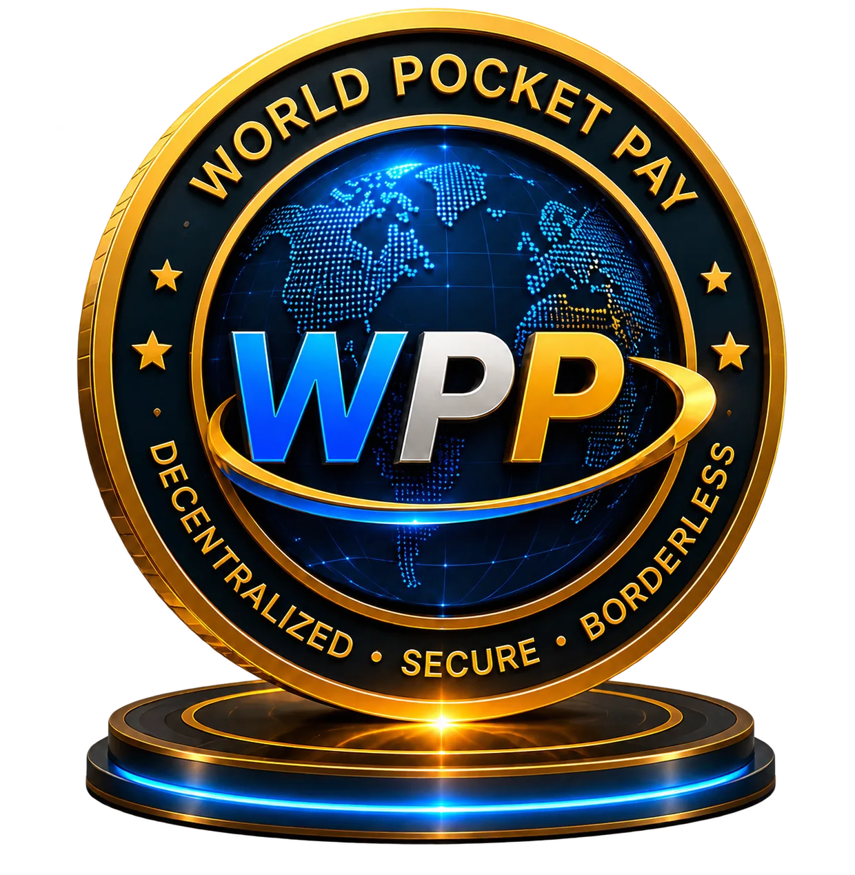 World Pocket Pay WPP medallion